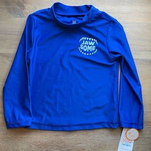 NWT Carter’s Boys Swimming Sun-Shirt 2T